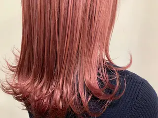 ロング カラー あべ ゆうかのヘアスタイル