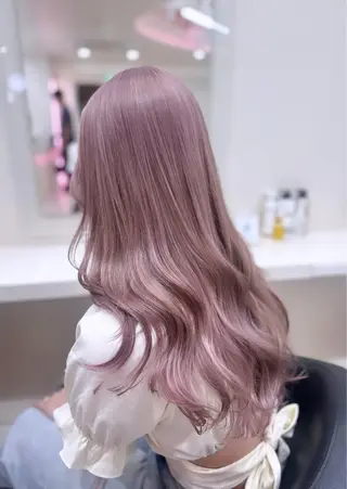 ロング 🎀淡めモテカラー WAKANA🎀のヘアスタイル