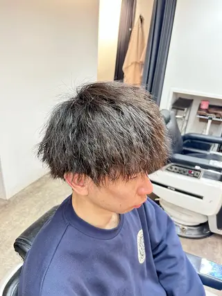 パーマ ヘアアレンジ メンズ FRISEUR/山本 美芽のヘアスタイル