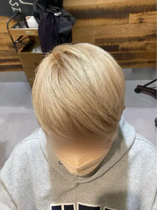 ショート カラー ☾伊左治祐未☾メンズ カットセンター北のヘアスタイル