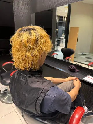 パーマ メンズ 四日市 メンズ特化 服部 将汰のヘアスタイル