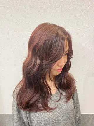 セミロング E N T E R所属・🌕髪質改善/透明感 @ENTER大名のヘアスタイル