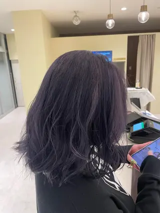ミディアム カラー EARTHセンター南店所属・宮澤 理久のヘアスタイル