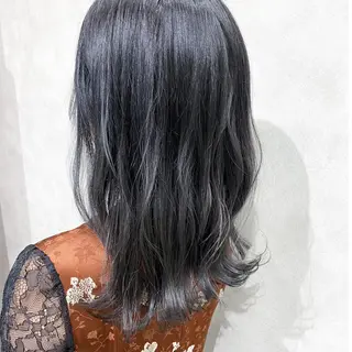 セミロング カラー Meena by urban所属・丹羽 隼人/髪質改善 /韓国ヘア🇰🇷のヘアスタイル