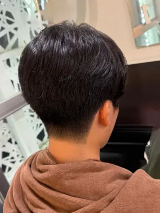 ミディアム KEEN creative hair溝の口店所属・💈理容室 KEEN ﾊｯﾄﾘのヘアスタイル