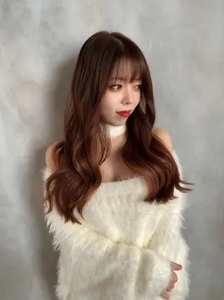 ロング カラー Grow by NYNY 坂本 理輝のヘアスタイル