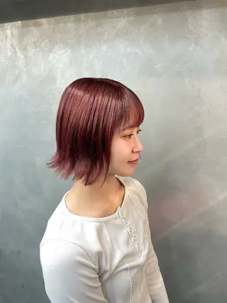 ミディアム カラー TNB TOKYO所属・Insta 指名 No.1KURUMIのヘアスタイル