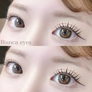 パーマ Moe/韓国風/ 束感/キュート❤︎のマツエク・マツパデザイン