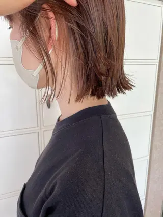 ミディアム カラー 鶴岡で縮毛矯正なら お任せ！ハヤシナオミのヘアスタイル