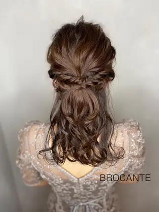 ヘアアレンジ L’atelier BROCANTE (ラトリエ ブロカント)所属・BROCANTE立川 karasawa.nのヘアスタイル