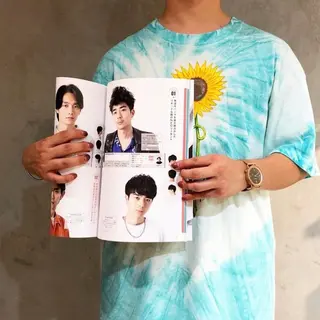 メンズ happy  man 🌸血色カラー🌸のヘアスタイル