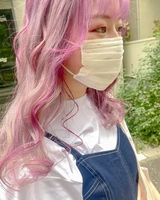 セミロング カラー Chérie所属・Chérie 渋谷/カラーサロンのヘアスタイル