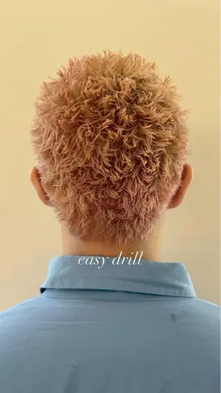 ショート パーマ メンズ メンズ得意です💥 ハユカといいます❗️のヘアスタイル