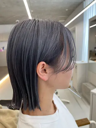 ミディアム カラー 柴田泰秀sotti. 髪質改善/ブリーチのヘアスタイル