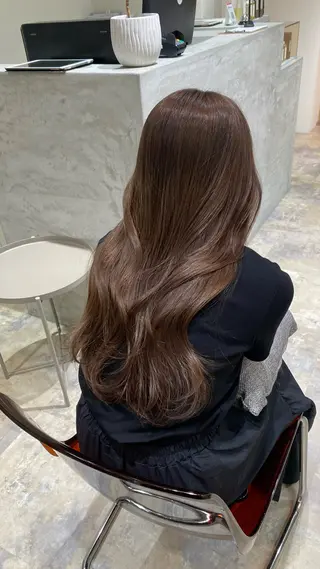 ロング AHNKISM所属・トレンド🌷 ボブ　パーマ🩰のヘアスタイル