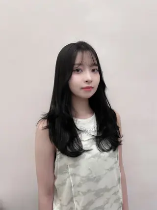 ロング カラー パーマ ヘアアレンジ メンズ キッズ 横浜美容室 RIKAのヘアスタイル