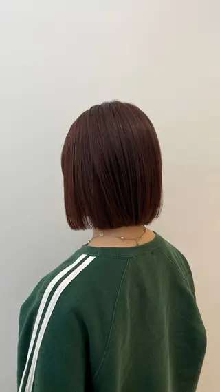 ミディアム Ash稲田堤 大里のヘアスタイル