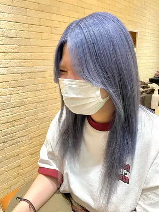 セミロング 亀川蓮 Agu hairのヘアスタイル
