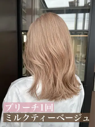 カラー yuga/ パーマのヘアスタイル