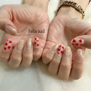 ネイル フェリックスネイル 大人綺麗/トレンドのネイルデザイン