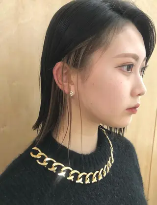 ミディアム the salon所属・本間 匠のヘアスタイル