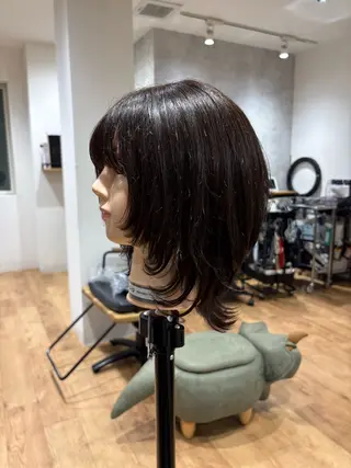 ミディアム 中目黒徒歩2分 渡邉のヘアスタイル