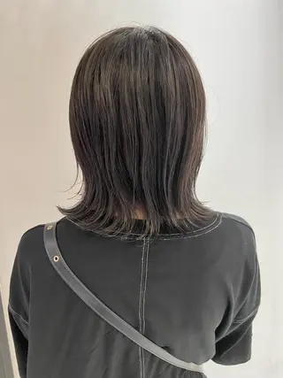 ミディアム カラー 🐺ウルフ/レイヤー 似合わせ‎🤍沙羅のヘアスタイル