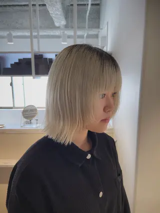 ショート Miyamoto Yasuchikaのヘアスタイル