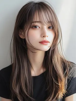 ロング カラー 🫧暖色系color /沙綾🧸のヘアスタイル