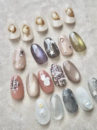 ネイル nail salon núcleo 【ヌクレオ】所属・中道 ひろこのネイルデザイン