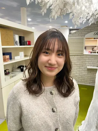 セミロング Aman  D'or所属・ショート/ボブ/東 千耀のヘアスタイル