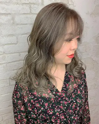 ロング カラー boutique misakiのヘアスタイル