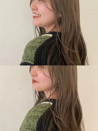 ロング 小宮山 桃加のヘアスタイル