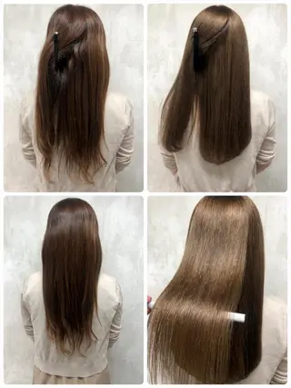 ロング 満足度⭕️縮毛矯正師 谷口にお任せを👍のヘアスタイル