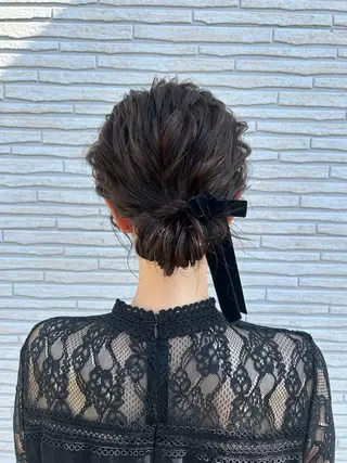 ヘアアレンジ foglia所属・foglia🌼 根本結衣のヘアスタイル