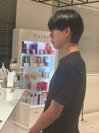 メンズ 透明感カラーと映画 美容師/yujiのヘアスタイル