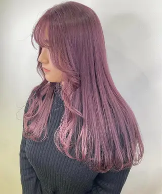 ロング 艶髪カラー🫧 髪質改善🪽萩原のヘアスタイル