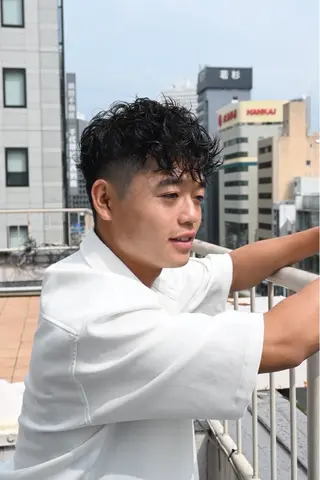 メンズ CHIBA/マンツー マン/艶髪と透け感のヘアスタイル