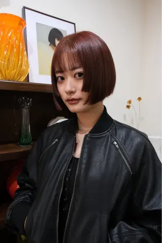 カラー 舛井 野乃のヘアスタイル