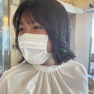 ショート ボブウルフ／ボブ Satsuki【名駅のヘアスタイル
