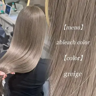 ロング ハイトーン特化🤍/ ハルナのヘアスタイル