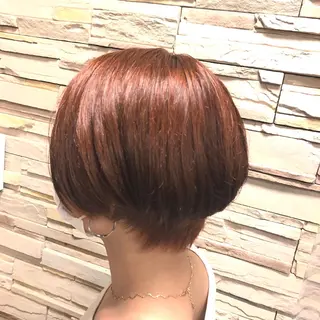 ショート 似合わせミニボブ マッシュ/渋谷/宍戸のヘアスタイル