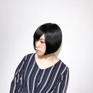 ショート カラー scene自由が丘所属・自由が丘/メンズ/ ボブ/田丸のヘアスタイル