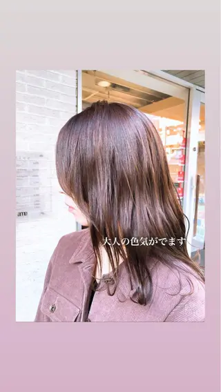 セミロング 西山 恵太郎のヘアスタイル