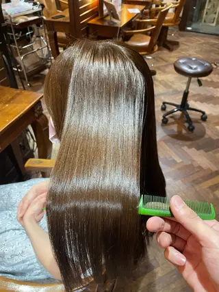 セミロング stylist YUTOのヘアスタイル