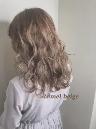 セミロング カラー ヘアアレンジ topstylist 芳賀みなみのヘアスタイル