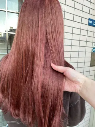 ロング カラー 枚方 tomee 🦋南部 しほ🦋のヘアスタイル