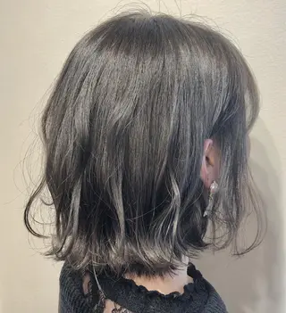 ショート カラー パーマ 💗艶カラー💗 CECILのヘアスタイル