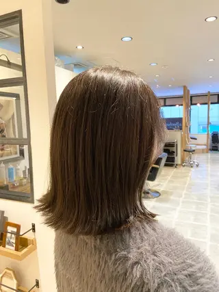 ミディアム カラー La Bonheur hair etoile所属・SAITO YUTAのヘアスタイル