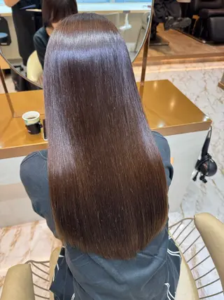 ロング ♡うる艶透明感カラー /にしじまくるみ♡のヘアスタイル